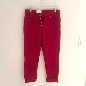 H&M Red Jeans